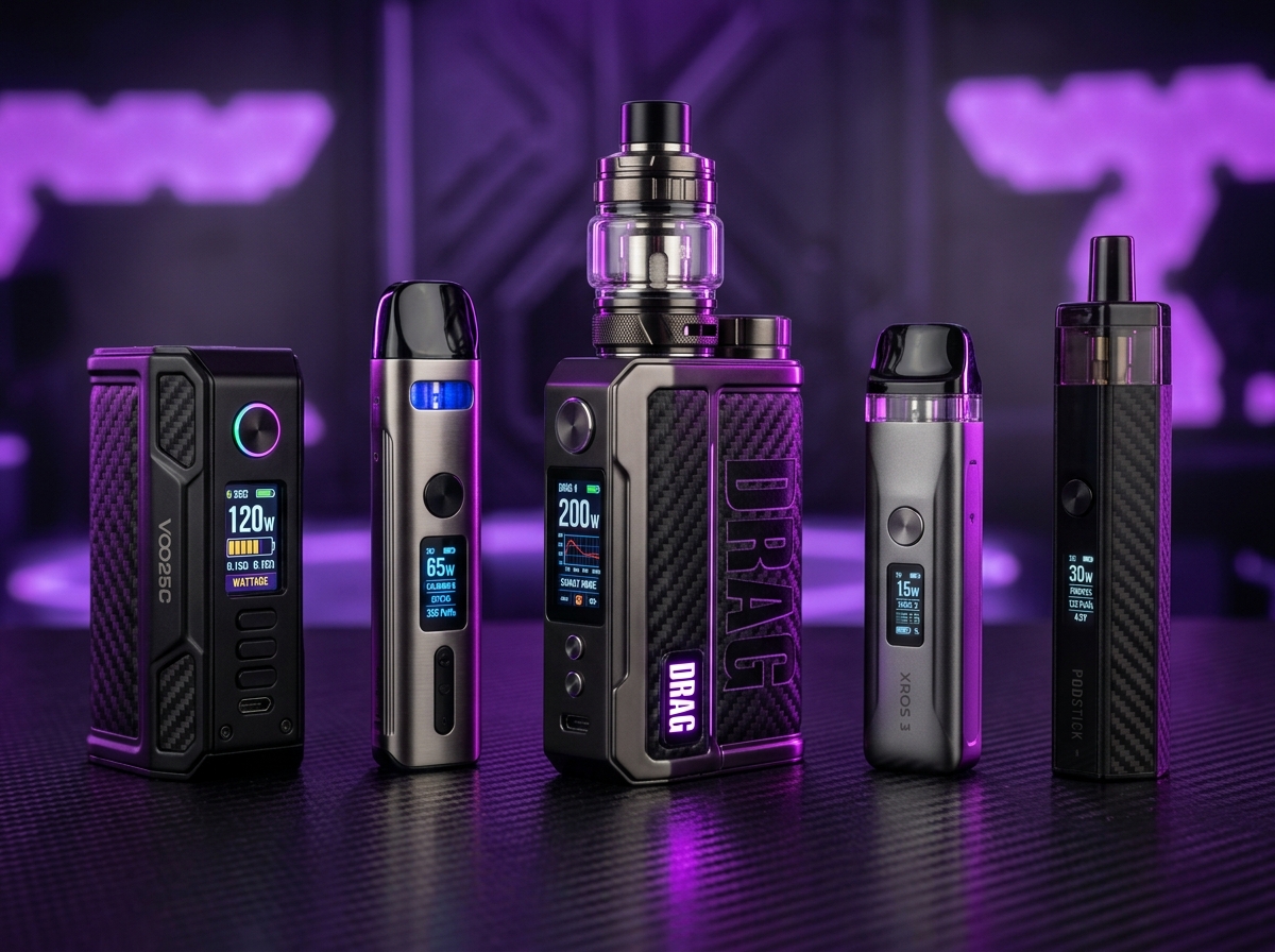 Refillable pod kits vape mods hardware
